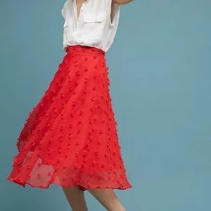 Whimsy Anthropologie skirt, size L. NWT.